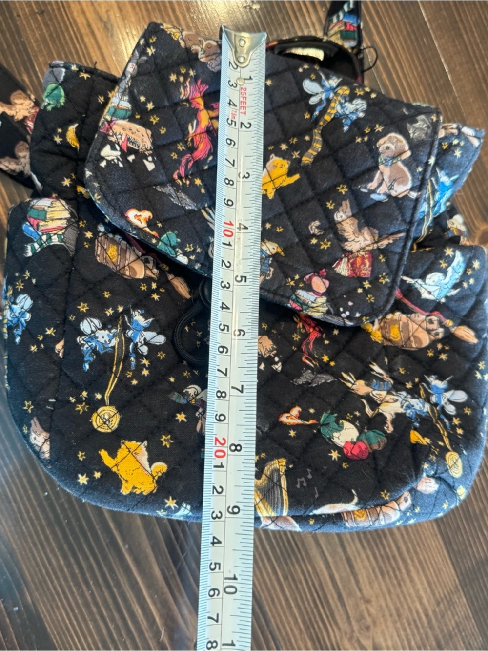 Vera Bradley Harry Potter Friends at Hogwarts Mini Quilted Backpack - Picture 10 of 10